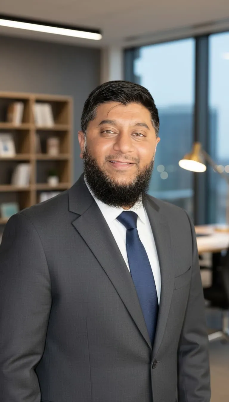 Mohsin Hundekar, co-founder of FAMO Connect, an Atlanta-based app company that builds tools to help people better understand and care for the world around them.